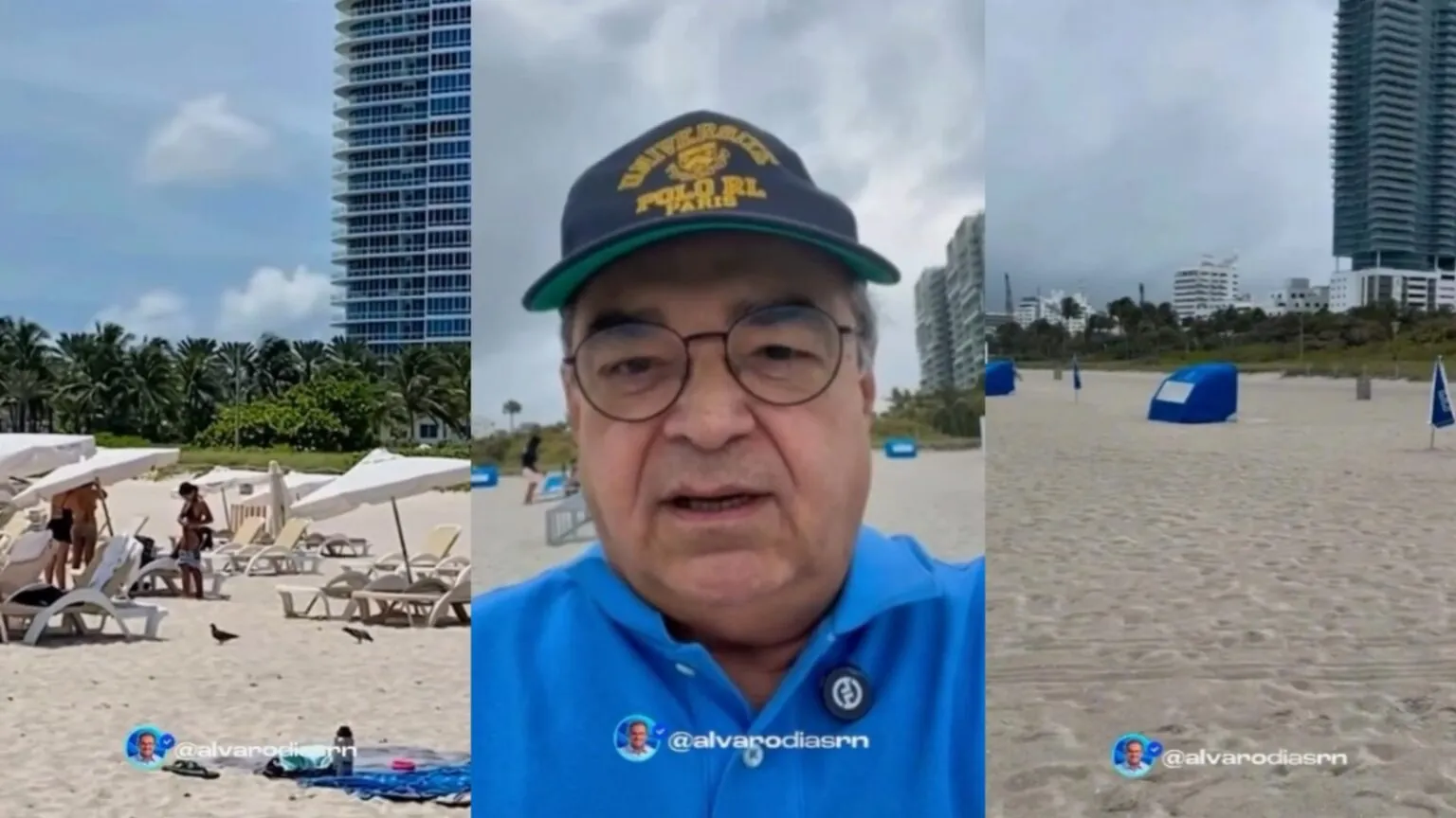 Álvaro Dias defende engorda de Ponta Negra e diz que obra seguiu modelo de Miami, nos EUA